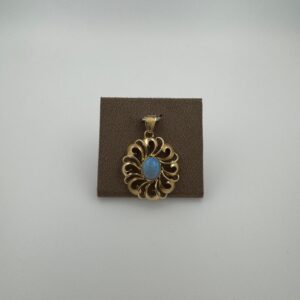 Gold Anhänger 750 18K Opal